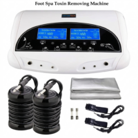 Dual User Ionic Detox Foot Spa Machine | Waist Belt & TENS Therapy
