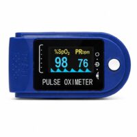 Digital Fingertip Pulse Oximeter with OLED Display, Blood Oxygen SpO2 & Heart Rate Pulse Rate Monitor